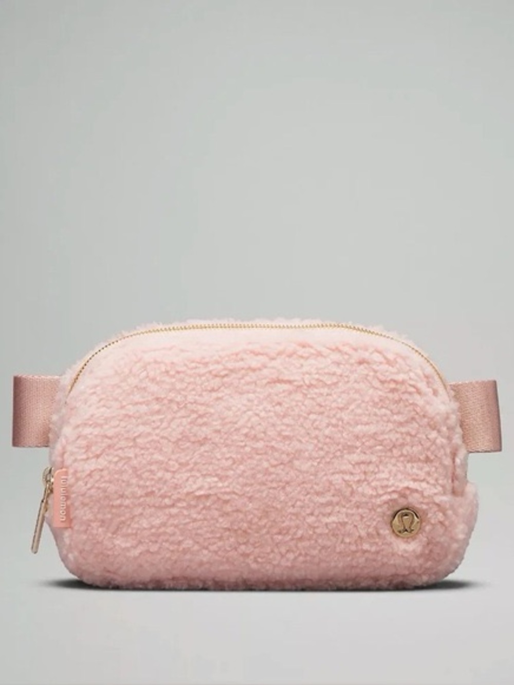 Lululemon Pink Sherpa Crossbody Bag
